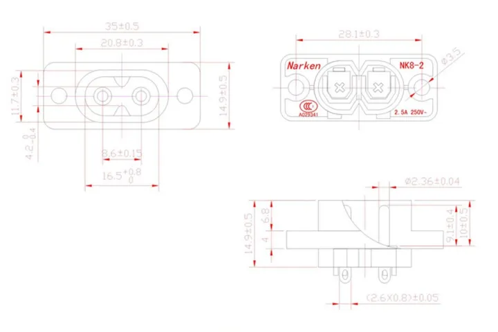 5%20PCS%20JR-201A%202%20Pin%20AC%20Power%20Socket%20Panel%20Mount%20AC%20Power%20Plug%20Socket%20-%20Image%206