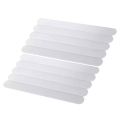 10Pcs Anti-Slip Strips Safety Shower Treads Stickers Bathtub Non Slip Stickers Stair Step Anti Slip Tape 7.87inch - clear. 