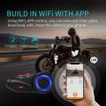Maxto M3S Motorcycle Bluetooth Helmet Headset Intercom Waterproof 2K Sony Lens WiFi 1440P Video Recorder. 