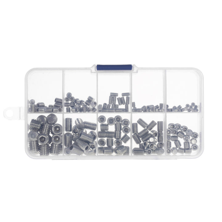 200pcs%20Stainless%20Steel%20Socket%20Screws%20Allen%20Head%20Socket%20Hex%20Set%20Grub%20Screw%20Assortment%20Cup%20Point%20Column%20M3-M6/M8%20Hexagonal%20Screw%20Kit%20-%20Image%204