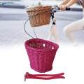 Kids Bike Basket Carrying Accessories with Straps Storage Basket Basket for Girls.