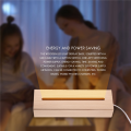 Wooden Light Base,Wood LED Display Base Pedestal Light Lamp Stand for Acrylic,Crystal,Night Light,Resin Art.