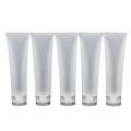 5PCS Empty Clear Tube Cosmetic Cream Lotion Containers 20/30/50/100ml New. 