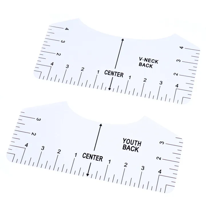 8%20Pcs%20T-shirt%20Ruler%20Guide%20V%20Neck%20Alignment%20Tool%20To%20Center%20Designs%20Measurement%20-%20Image%206