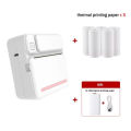 C19 MINI Print Portable Thermal Printer Photo Pocket Thermal Label Printer 58mm Printing Wireless Bluetooth Android IOS. 