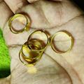 10 Pisces Finger Ring Base Silver/ Golden.