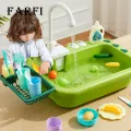 Children Electric Dishwashers 1 Set 7l Childrens Electric Dishwasher Kitchen Toy Set Simulation Playset Realistic Kitchen Toys for Girls. 