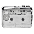1Set USB Cassette Capture Radio Player Cassette to MP3/CD Type-C Walkman Audio Music Player Plastic. 