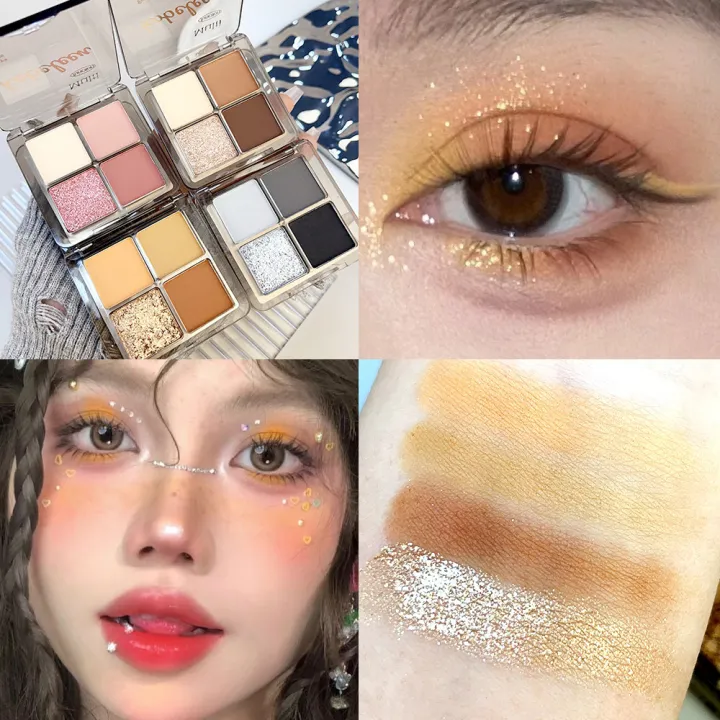 Silky%20Waterproof%20Pearlescent%20Eye%20Shadow%20Plate%20Earth%20Color%20Eye%20Lying%20Silkworm%20Highlighter%20Cosmetics%20-%20Image%203