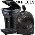 BLACK (55" X35") 10PCS Trash Bag / Poly Bag / Garbage Bag / Moyla Felar Bag / Polibag.