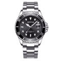 TMFPQ Foreign Trade Fully Automatic Water Ghost Waterproof Stainless Steel Buckle Super Strong Night Glow Non Mechanical Men's Watch. 