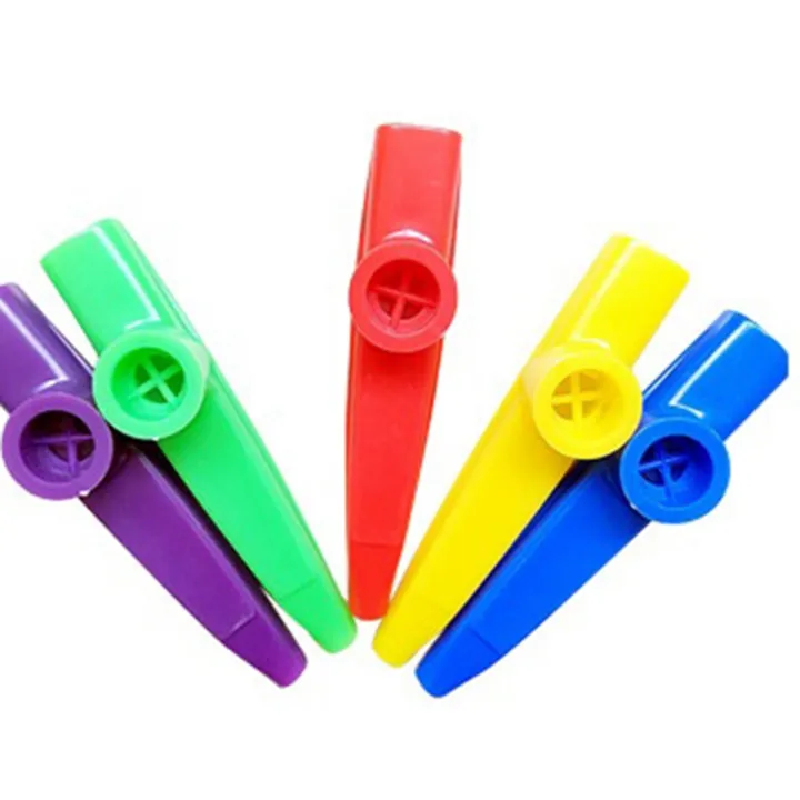 Plastic%20Kazoos%20Musical%20Instents%20with%20Kazoo%20Flute%20Diaphragms%20for%20Gift,%20Prize%20and%20Party%20Favors%205%20Colors%20(10%20Pieces)%20-%20Image%208