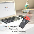HXSJ TF Card Reader USB 2.0 Mini Portable. 