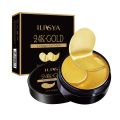 Ilisya 60pcs-Gold Collagen Eye Mask Seaweed Green Algae Eye Patches for Dark Circle Hydrating Eye Pad Anti-Wrinkles Nourishing. 