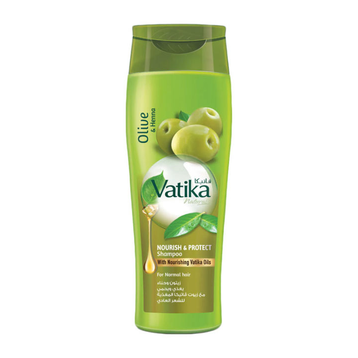 International UAE product Hair care Vatika Shampoo -Olive- used for male/ female - 400 ml