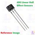 A Class 49E S49E OH49E SS49E Linear Hall Effect Sensors TO-92 3 Pins Sensor Element Switch For Electric Vehicle Motor Repair High Sensitivity Hall Sensor Linear Sensor. 