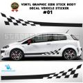 Car Door Side Stickers and Decals For Mitsubishi Lancer EX ASX L200 Colt Outlander Competiton Delica Evolution X Galant Ralliart. 