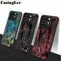 For Tecno Spark 20C Case Fashion Marble Tempered Glass Protector Soft Frame Silicon Cover For Tecno Spark 20C Back Cover Phone Cases. 