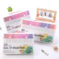 Primary School Junior High School Children Water-Based 24/36/48 Color Marker Pen Watercolor Painting Kit Prize Birthday Gift Batch. 