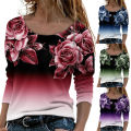 Spring Blouse Print Spring Touch Women Blouse.