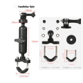 360 Rotating Motorcycle Bike Mobile holder Camera Holder Handlebar Mirror Mount Bracket For GoPro and other Action Cameras Accessory. 