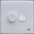 Energypac EG Series Fan Regulator Dimmer with Switch Controller Outlet. 