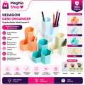 Large Capacity Desk Pen Pencil Holder Makeup Storage Box Desktop Organizer Stand Case School Office Stationery. 