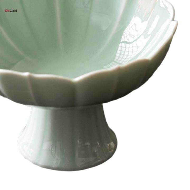 Ceramic%20Footed%20Bowl%20Table%20Centerpiece%20Lotus%20Shaped%20Dessert%20Cake%20Serving%20Bowl%20for%20Dining%20Table%20Home%20-%20Image%209