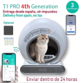 【English Version】2024 Automatic Smart Cat Litter Box Self Cleaning App Control Pet Toilet Litter Tray Ionic Deodorizer 65L. 