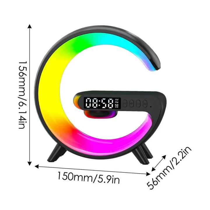 Wireless%20Charging%20Light%20Up%20Speaker%20G%20Shape%20LED%20Wireless%20Table%20Speaker%20Color%20Changing%20Alarm%20Clock%20Charger%20Stand%20Bedside%20Light%20(Charging%20only%20For%20Iphone)%20-%20Image%204