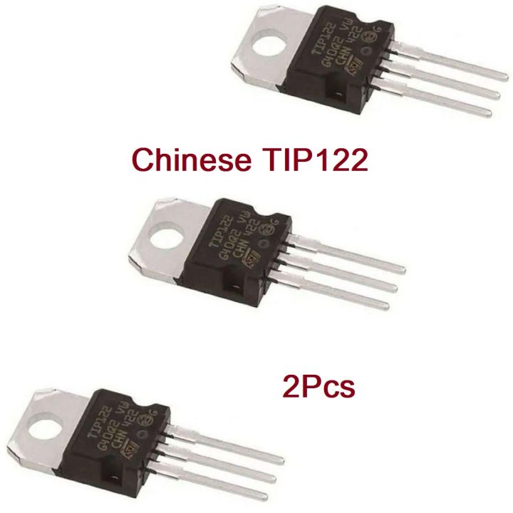 2Pcs-%20CHINESE%20TIP122%20Transistor%20TIP122%20IC%20100V%205A%2065W%20TIP122%20NPN%20Transistor%20Amplifier%20TO-220%20Bipolar%20Transistor%203%20Pin%20Leads%20-%20Image%204