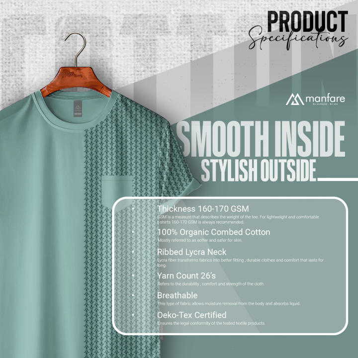 Manfare's%20Premium%20Quality%20Stylish%20T%20Shirt%20For%20Man%20I%20MF-407%20-%20Image%203