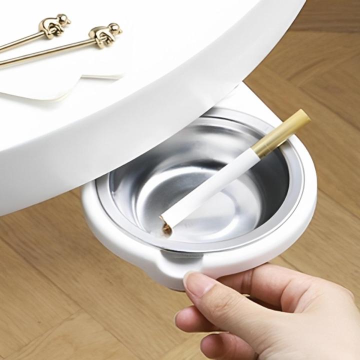 Stainless Steel Table Mounted Ashtray