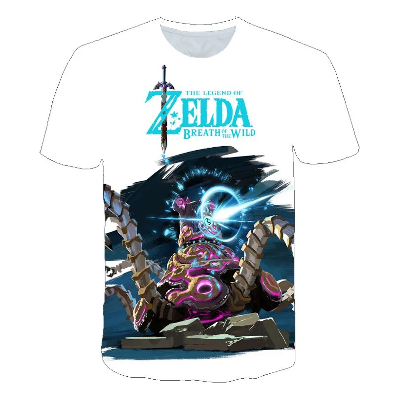 Kids Clothes T Shirt Breath of The Wild Link Champion Zelda