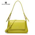 David Jones Paris women handbag pu leather female crossbody bag smal chain lady shoulder bag. 