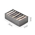 Compartment Bag Sorting Box Pants Divider Storage Basket Washable Cloth Drawer Organize for Storing Clothes Organization.