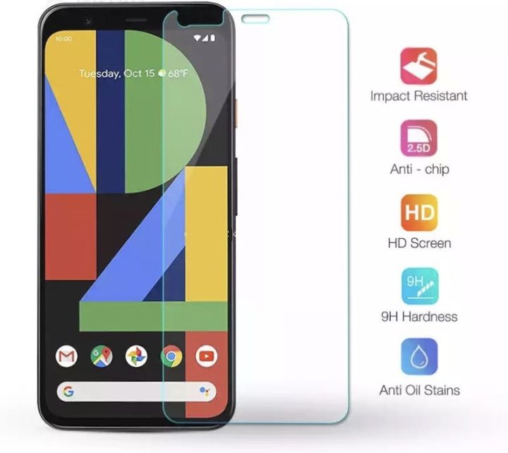 Google%20Pixel%204%20Tempered%20Glass%20Screen%20Protector%20Transparent%202.5D%20-%20Image%202