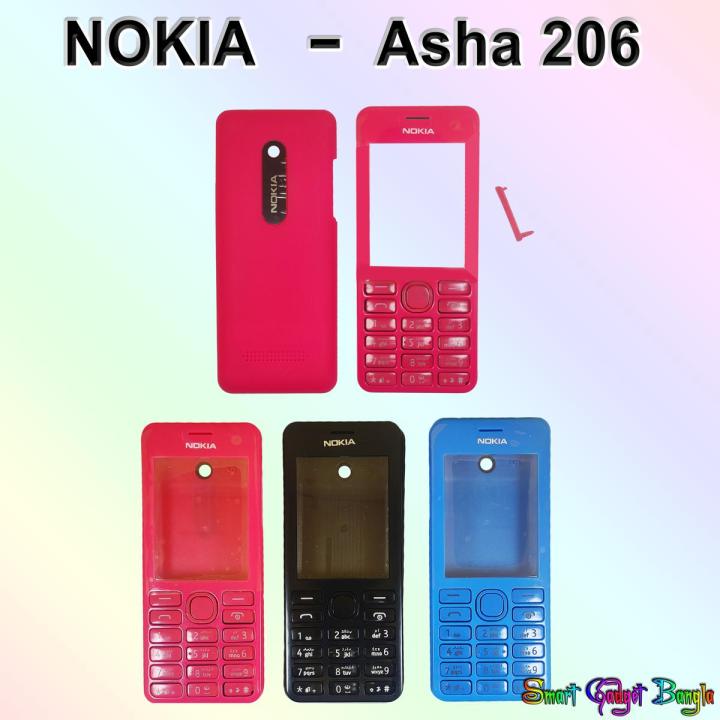 Casing For Nokia Asha 206 Case Cover Replacement Housing Casing 
