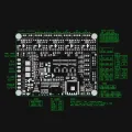 3D Printer Control Board, ESP32 3D Printer Motherboard High Speed MCU USB Update Firmware for Serial Screen. 