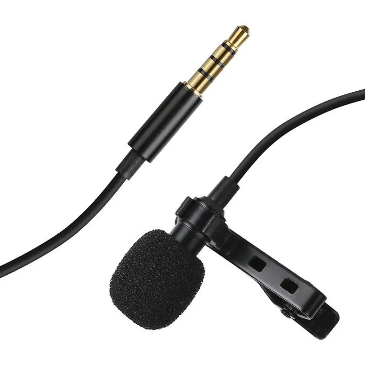 PULUZ%203.5mm%20Mini%20Portable%20Clip-on%20Lapel%20Lavalier%20Condenser%20Mic%20Wired%20Microphone%20for%20iPhone%20iPad%20Android%20Smartphone%20DSLR%20Camera%20Computer%20PC%20Laptop%20-%20Image%206