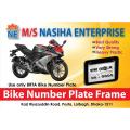 All Motorcycle Number Plate frame Cover / License Plate Cover Fiver.