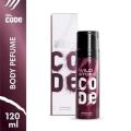Wild Stone - Code Iridium No Gas Body Perfume For Men, Long Lasting Intense Fragrance - 120ml. 