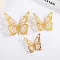 3D Butterfly Party Decoration Set- Wall & Balloon DIY Decoration Stickers for Party, Home Decor, and Events (Pack of 12 Pcs). 