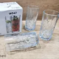 Cristal Clear luxury Drinking Glass set (6 pcs) Set / Olila W47. 