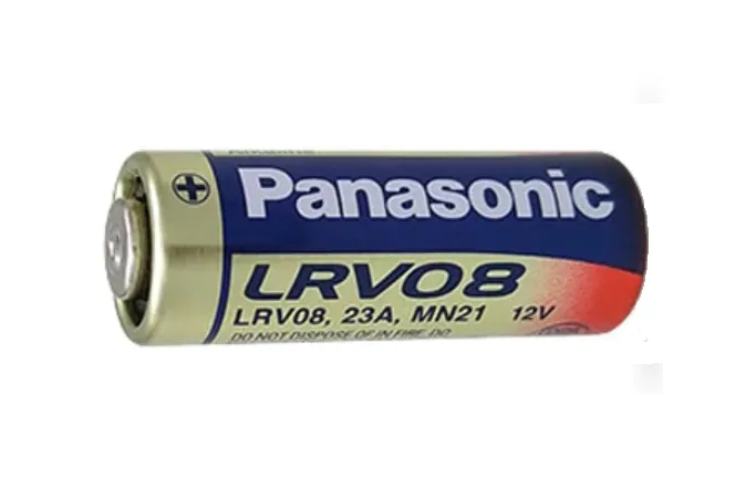 Panasonic LRV08 Alkaline Battery 23A 12V