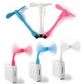 USB Fan by Notebook Laptop Or Power Bank White Color. 