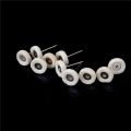 10PCS 25MM Wool Felt Polishing Buffing Drill Grinder Wheel Brushes With Handle.