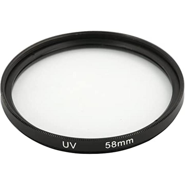 UV Filter 58MM Replacement for Canon Lens 18-55MM and 55-250 MM Lens (Replacement for Canon EOS,1300D/1500D/700D/200D/3000D)