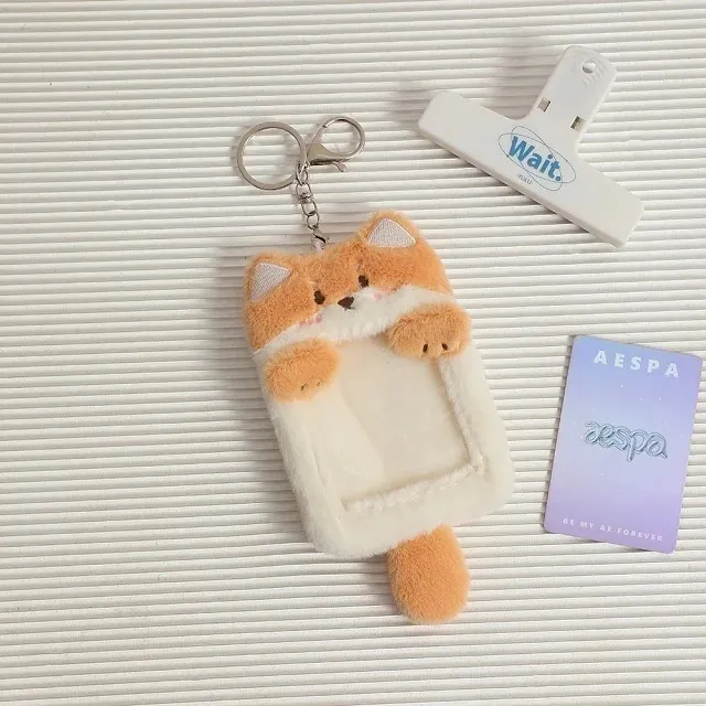 Kawaii%20Plush%20Photocard%20Holder%20Rabbit%20Bear%20Cat%20Kpop%20Idol%20Photo%20Card%20Holder%20Girl%20Cute%20Keychain%20ID%20Credit%20Bank%20Protector%20Stationery%20-%20Image%207