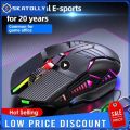 Ergonomic Wired Gaming Mouse USB Mouse Gaming RGB Mause Gamer Mouse 6 Button LED Silent Mice for PC Laptop Computer.